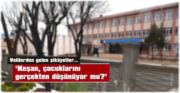 KEŞANLI ÇOCUKLAR NEREDE NEFES ALACAK?