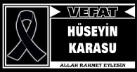 HÜSEYİN KARASU VEFAT ETTİ