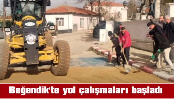 DOĞAL GAZ ÇALIŞMALARI NEDENİYLE BOZULAN YOLLLAR ONARILIYOR