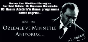 “UMARIZ O GÜN DAHA ÖNEMLİ BİR İŞİNİZ YOKTUR… OLMAMALIDIR”