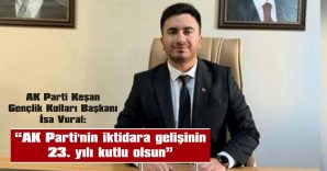 “23 YILDIR BU KUTLU HAREKETİN KALBİNDE HEP BİR İNANÇ VARDI”