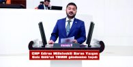 CHP’Lİ BARAN YAZGAN’DAN GALA GÖLÜ İÇİN İKİ AYRI SORU ÖNERGESİ…