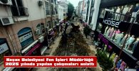 KEŞAN BELEDİYESİ FEN İŞLERİ MÜDÜRLÜĞÜ 2025 YILI ÇALIŞMALARIYLA KENT YAŞAMINA KATKI SAĞLADI