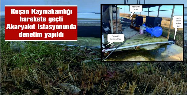 ÇEVRE, ŞEHİRCİLİK VE İKLİM DEĞİŞİKLİĞİ İL MÜDÜRLÜĞÜ EKİPLERİNCE DENETİM YAPILDI