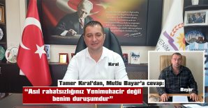 “NÜFUS MESELESİ SİYASETİN DEĞİL, YENİMUHACİR’İN MESELESİDİR”