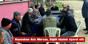 ZİYARETTE, VATANDAŞLARDAN GELEN TALEP VE ÖNERİLER DİNLENDİ