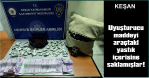 POLİSİN UYUŞTURUCU MADDE KONULARINA YÖNELİK ÇALIŞMALARI DEVAM EDİYOR