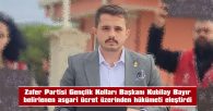 BAYIR: “EMEĞİN HAK ETTİĞİ KARŞILIĞI ALAMADIĞI ASGARİ ÜCRETİN REFAHI DEĞİL YALNIZCA HAYATTA KALMAYI HEDEFLEDİĞİ BİR EKONOMİK GERÇEKLİĞİ GÖSTERMEKTEDİR”