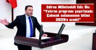 ÜN: “YATIRIM PROGRAMI ŞAŞIRTMADI: ÇAKMAK SULAMASININ BİTİMİ 2029’A UZADI!”