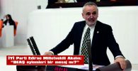 MİLLETVEKİLİ AKALIN, TBMM’DE BÖLGESEL GÜVENLİK UYARISI YAPTI