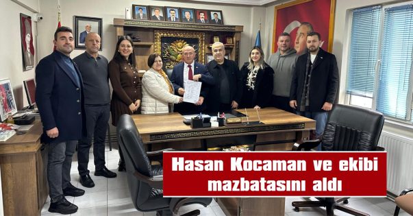 KOCAMAN, ÜYELERE TEŞEKKÜR ETTİ