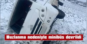 KAZADA 1 KİŞİ YARALANDI