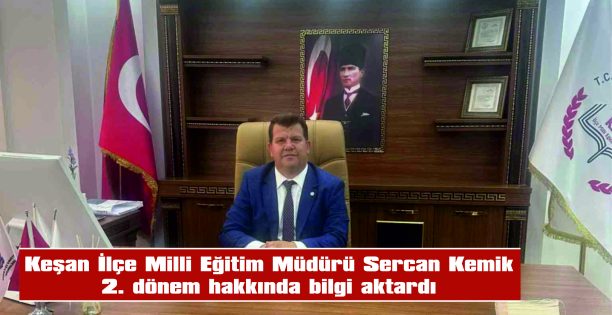 KEMİK, ÖĞRENCİLERE BAŞARI DİLEDİ