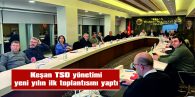 TOPLANTIDA, GEÇMİŞ YIL DEĞERLENDİRİLDİ, YENİ YAPILACAK ÇALIŞMA VE FAALİYETLER GÖRÜŞÜLDÜ