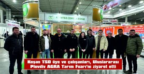 FUARDA, KEŞAN TSO ÜYESİ TEKCAN TOHUMCULUK DA STANT AÇTI