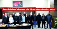ÖZCAN: “BELEDİYEMİZE VERDİĞİNİZ EMEK, KATKI VE ÖZVERİ İÇİN HER BİRİNİZE TEŞEKKÜR EDİYORUM”