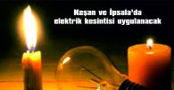 KEŞAN VE İPSALA’DA ELEKTRİK KESİNTİSİ….