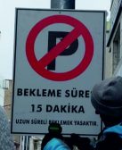 15 DAKİKANIN ÜZERİNDE PARK EDENLERE CEZAİ İŞLEM UYGULANACAK