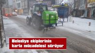 EKİPLER, İŞ MAKİNELERİ VE TRAKTÖRLER İLE YOLLARDA