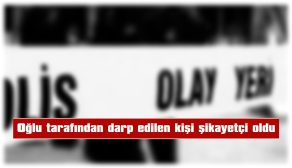 DARP ETTİ, EVİ DAĞITTI