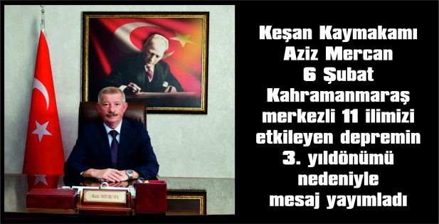 MERCAN: “DUALARIMIZDA VE HAFIZAMIZDA YAŞAMAYA DEVAM EDECEKLER”