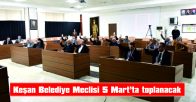 KEŞAN BELEDİYE MECLİSİ’NİN OLAĞAN TOPLANTISI 5 MART’TA YAPILACAK