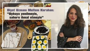 KARAHAN, SAHURUN ÖNEMİNE DİKKAT ÇEKTİ