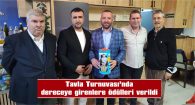 ÖDÜLLERİNİ, SMA HASTASI MELEK İÇİN BAĞIŞLADILAR