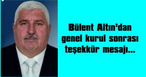 YENİ YÖNETİME DE BAŞARI DİLEDİ