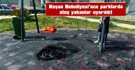 PARKLARDA ATEŞ YAKILMASINA KEŞAN BELEDİYESİ’NDEN UYARI