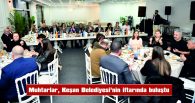 MUHTARLAR, KEŞAN BELEDİYESİ TARAFINDAN VERİLEN İFTARDA BİR ARAYA GELDİ