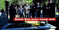 MERHUM BELEDİYE BAŞKANI ALAATTİN ÖNEN MEZARI BAŞINDA ANILDI