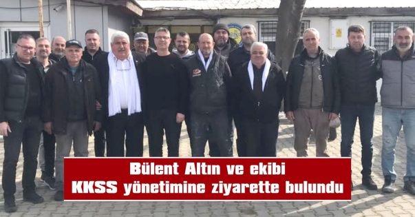 HAKAN GÜREL, BÜLENT ALTIN VE EKİBİNE BAŞARILAR DİLEDİ