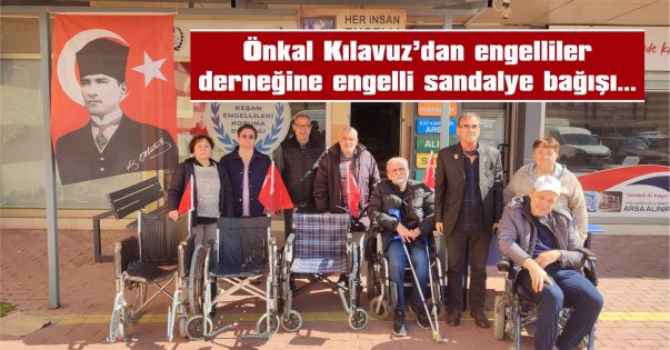 AKINCI: “BU YARDIMLARIN ARTARAK DEVAM ETMESİNİ DİLİYORUZ”