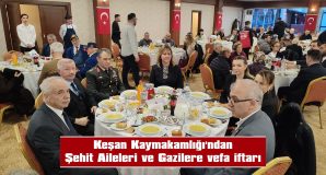 KAYMAKAM MERCAN: “SİZLERİN FEDAKÂRLIĞI SAYESİNDE BU TOPRAKLARDA HUZUR VE GÜVEN İÇERİSİNDE YAŞAMAKTAYIZ”
