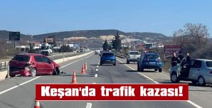 1 KİŞİ YARALANDI