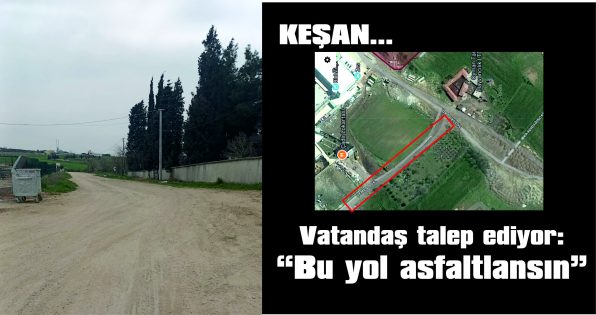 VATANDAŞ, İLGİLİLERDEN İLGİ BEKLİYOR!