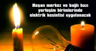 PLANLI ELEKTRİK KESİNTİSİ…