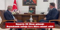 KAYMAKAM EZRA, KÖY OKULLARININ MODERN EĞİTİM İMKANLARINA KAVUŞMASINI İSTEDİ