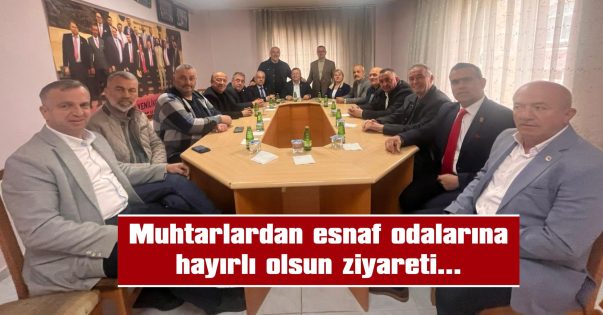 MAHALLE ESNAFLARIYLA İLGİLİ İSTİŞAREDE BULUNULDU