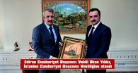 YILDIZ, VALİ SEZER’E VEDA ZİARETİNDE BULUNDU