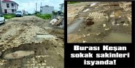 SOKAK SAKİNLERİ: “BÖYLE YOL KÖYLERDE BİLE KALMADI!”