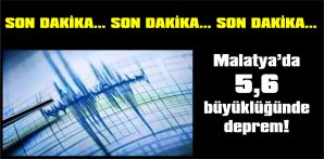 DEPREM ELAZIĞ, ADIYAMAN, KAHRAMANMARAŞ VE GAZİANTEP’TE DE HİSSEDİLDİ
