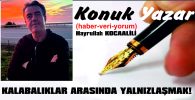 KALABALIKLAR ARASINDA YALNIZLAŞMAK!