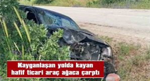 ARAÇTA BÜYÜK HASAR OLUŞTU