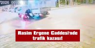 MOTOSİKLETTEKİ 2 KİŞİ YARALANDI