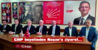 CHP HEYETİNDEN KEŞAN’A ZİYARET….