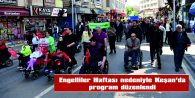 10-16 MAYIS ENGELLİLER HAFTASI NEDENİYLE PROGRAM DÜZENLENDİ