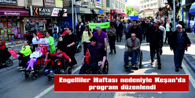 10-16 MAYIS ENGELLİLER HAFTASI NEDENİYLE PROGRAM DÜZENLENDİ