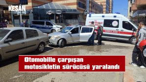 KAZADA 1 KİŞİ YARALANDI